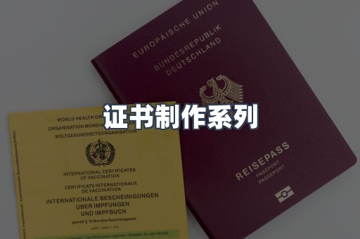 证书制作系列